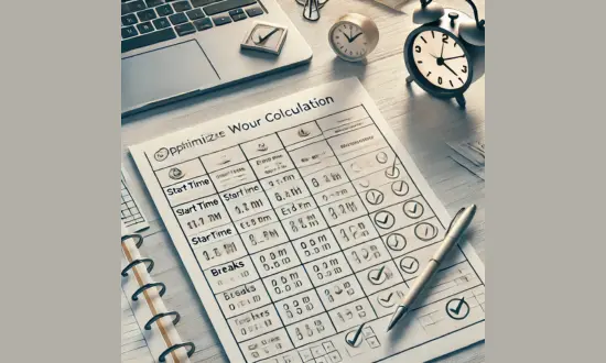 Optimiser le Calcul des Heures de Travail avec un Timesheet Pratique